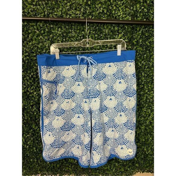 Mens Blue Vineyard Vines Board Shorts Sz 36 - Picture 1 of 4